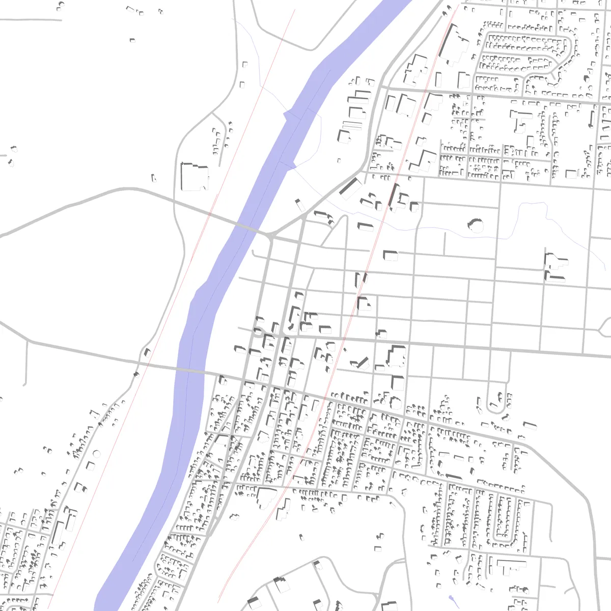 Miamisburg site plan (2.5 km)