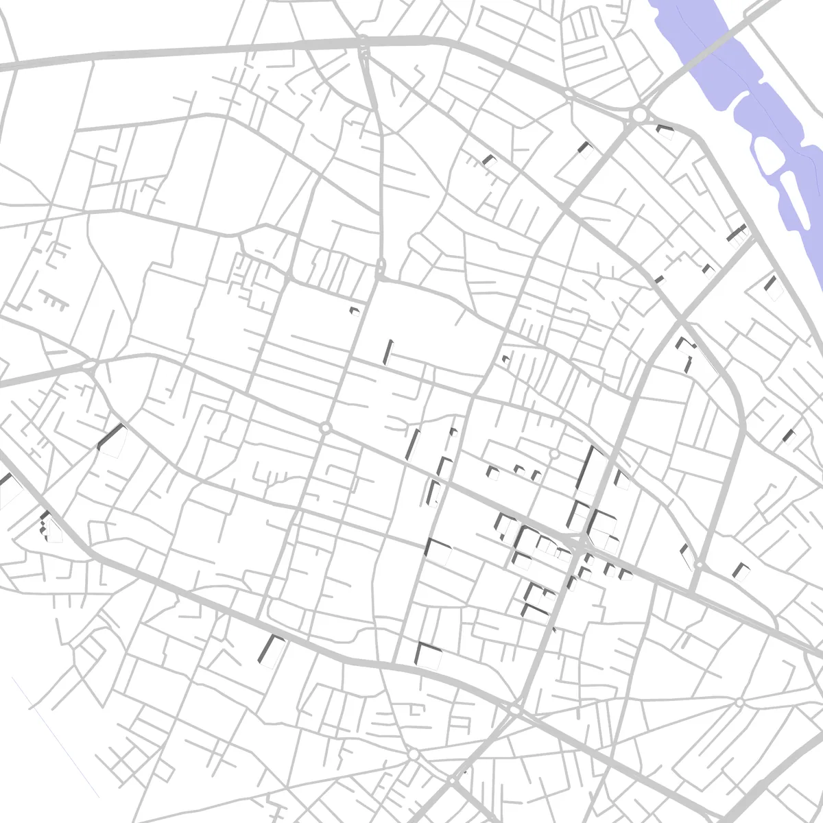 Miandoab site plan (2.5 km)