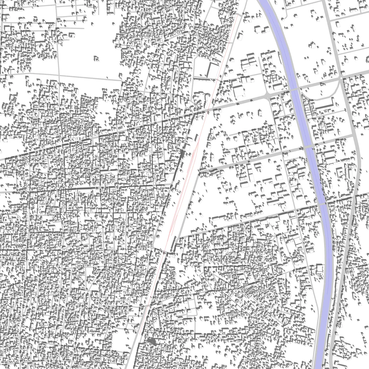 Mianwali Lageplan (2,5 km)
