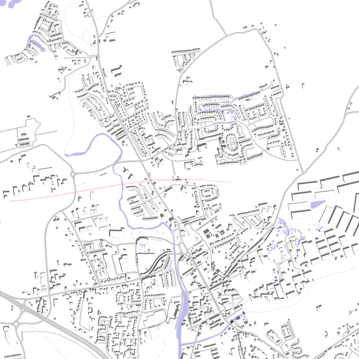 Midleton site plan (2.5 km)