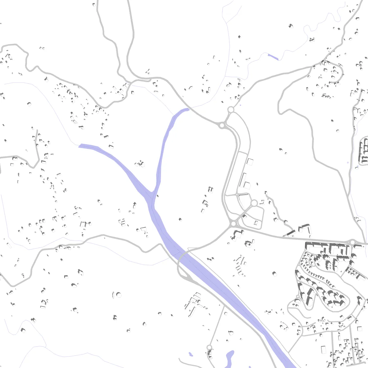 Mijas plano de situación (2.5 km)