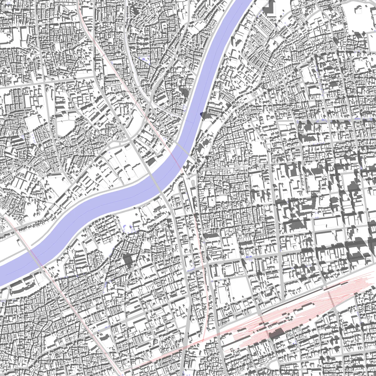 Mikuni Lageplan (2,5 km)