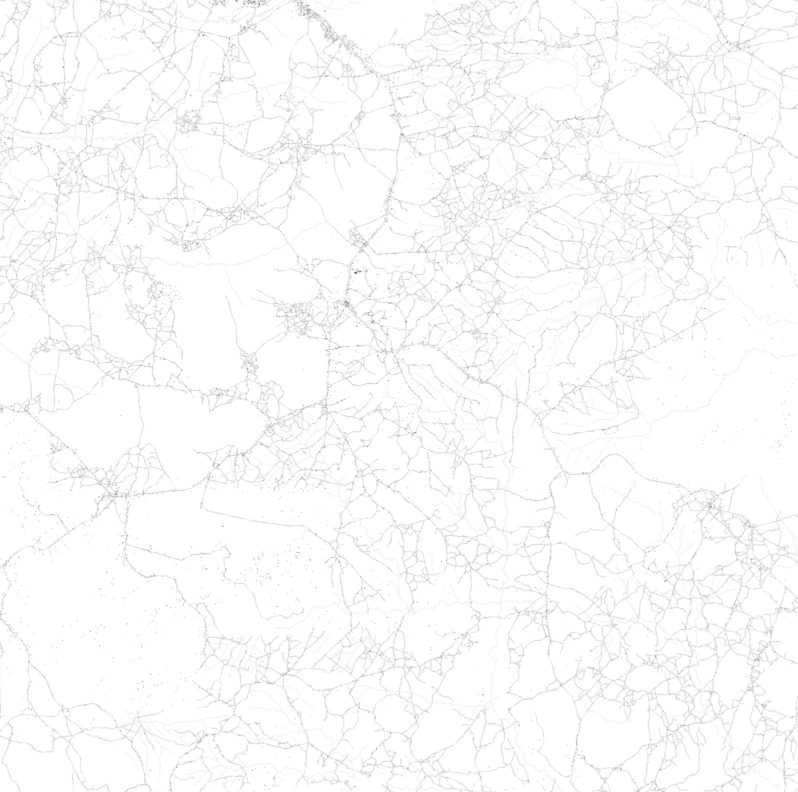 Milange planta de cheios e vazios