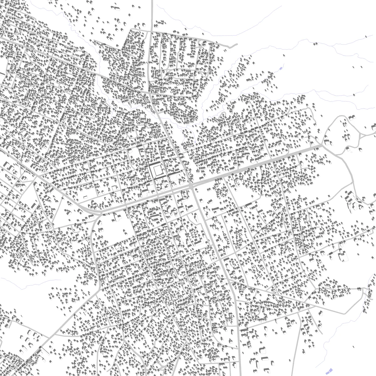 Milange planta de localização (2,5 km)