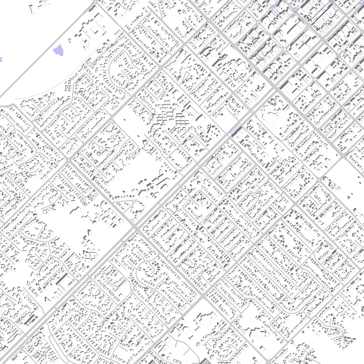 Mildura Lageplan (2,5 km)