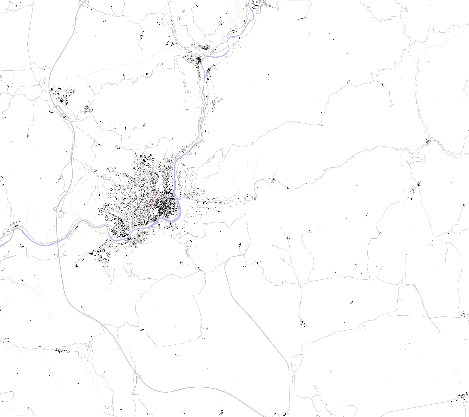 Millau Schwarzplan