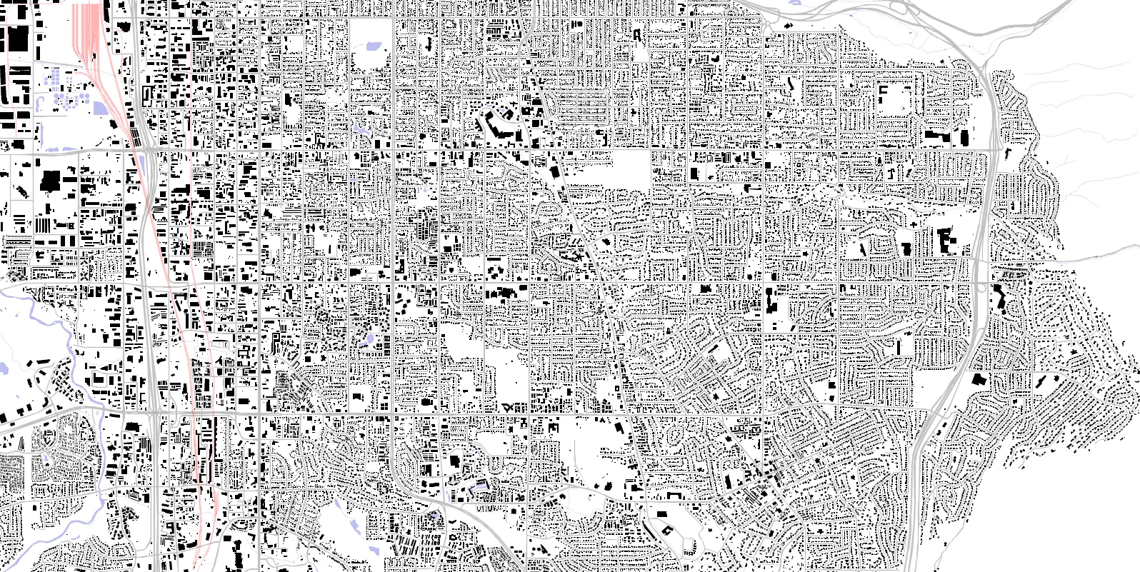Millcreek figure ground plan