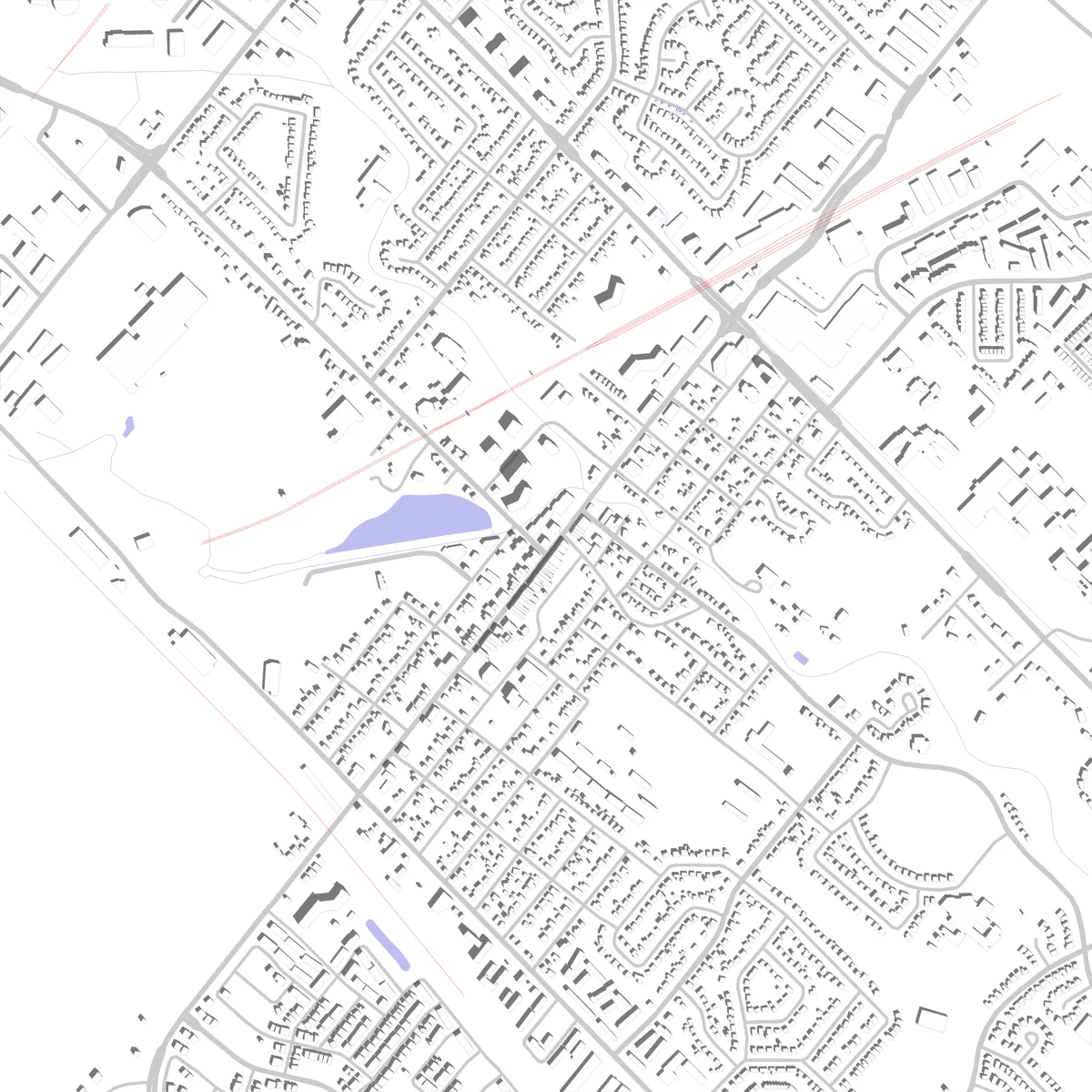 Milton site plan (2.5 km)