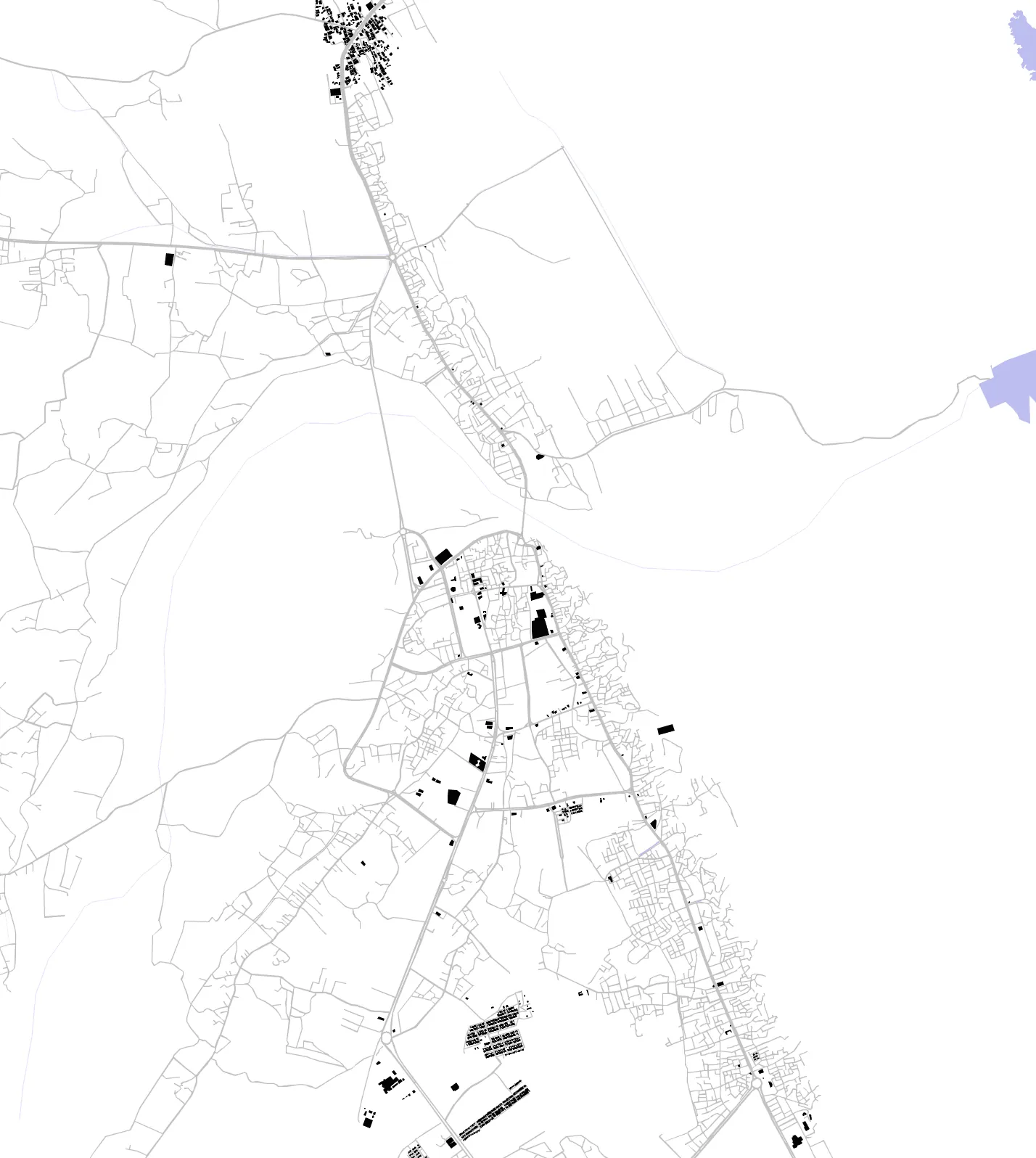 Minab figure ground plan