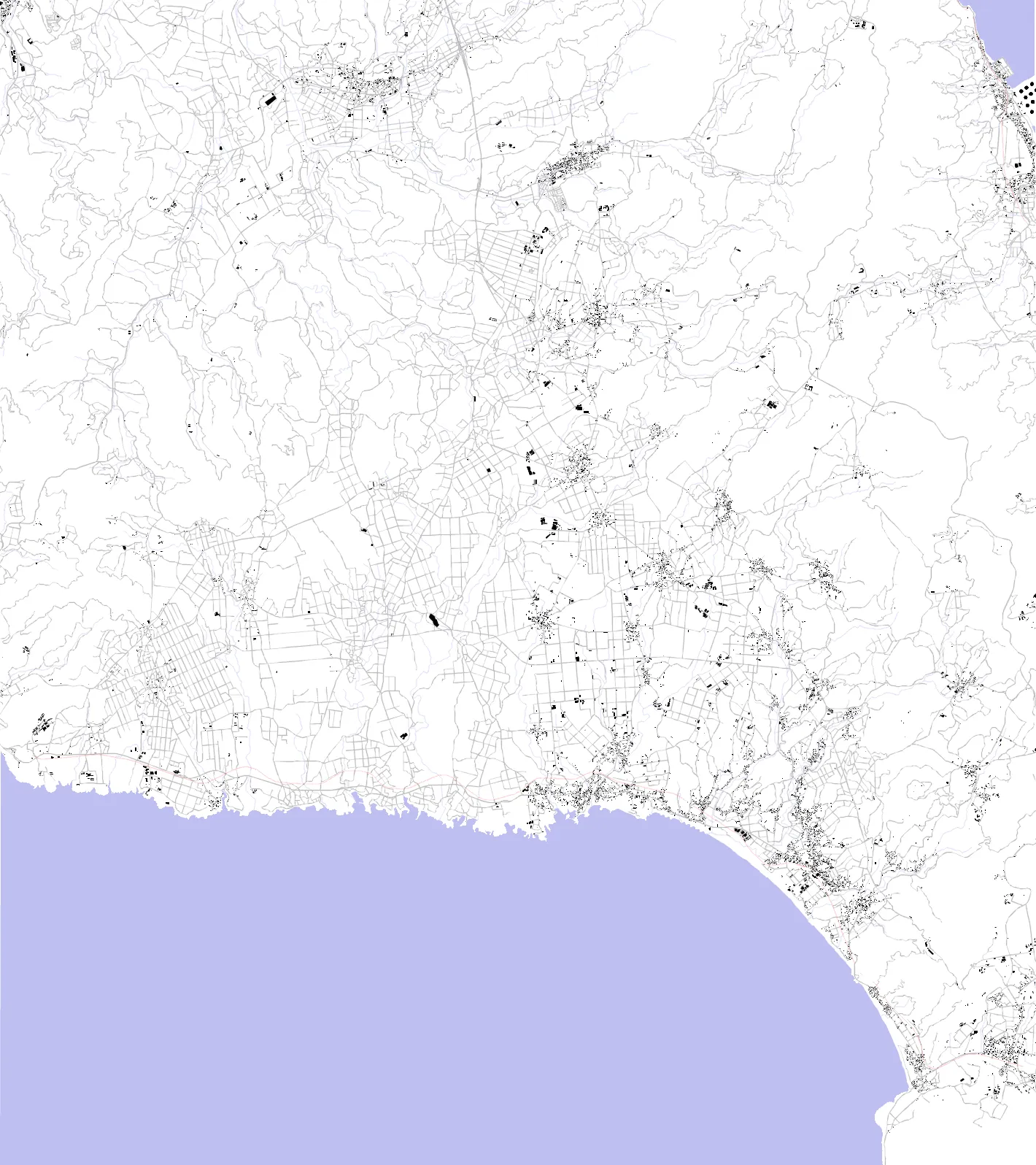 Minamikyushu figure ground plan