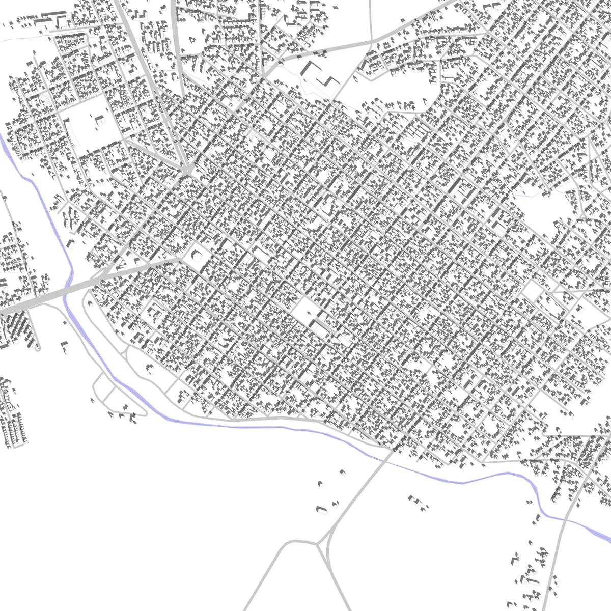 Minas plano de situación (2,5 km)