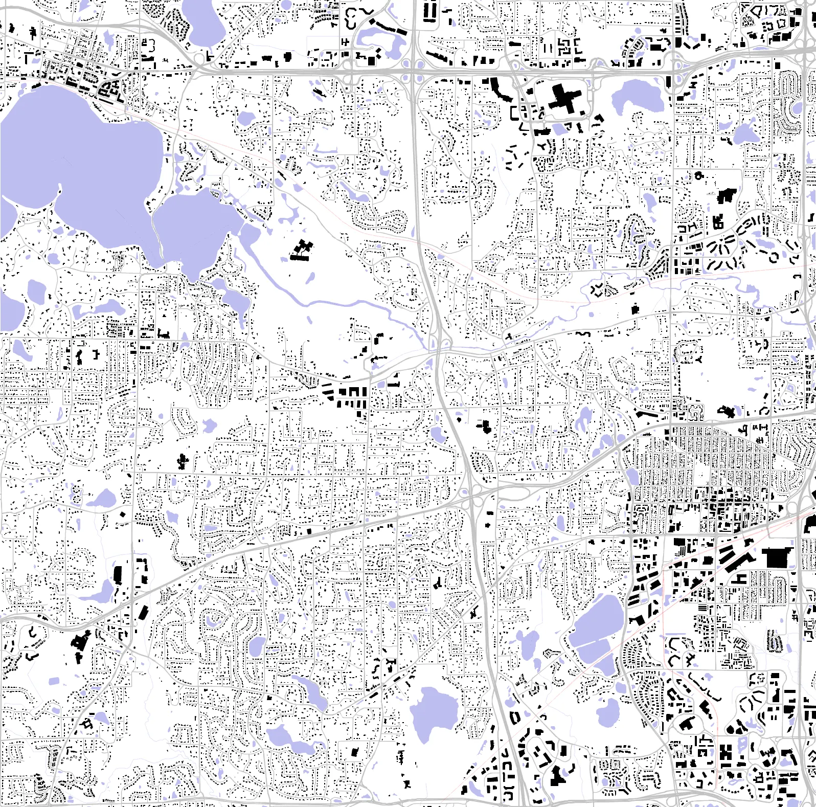 Minnetonka Schwarzplan