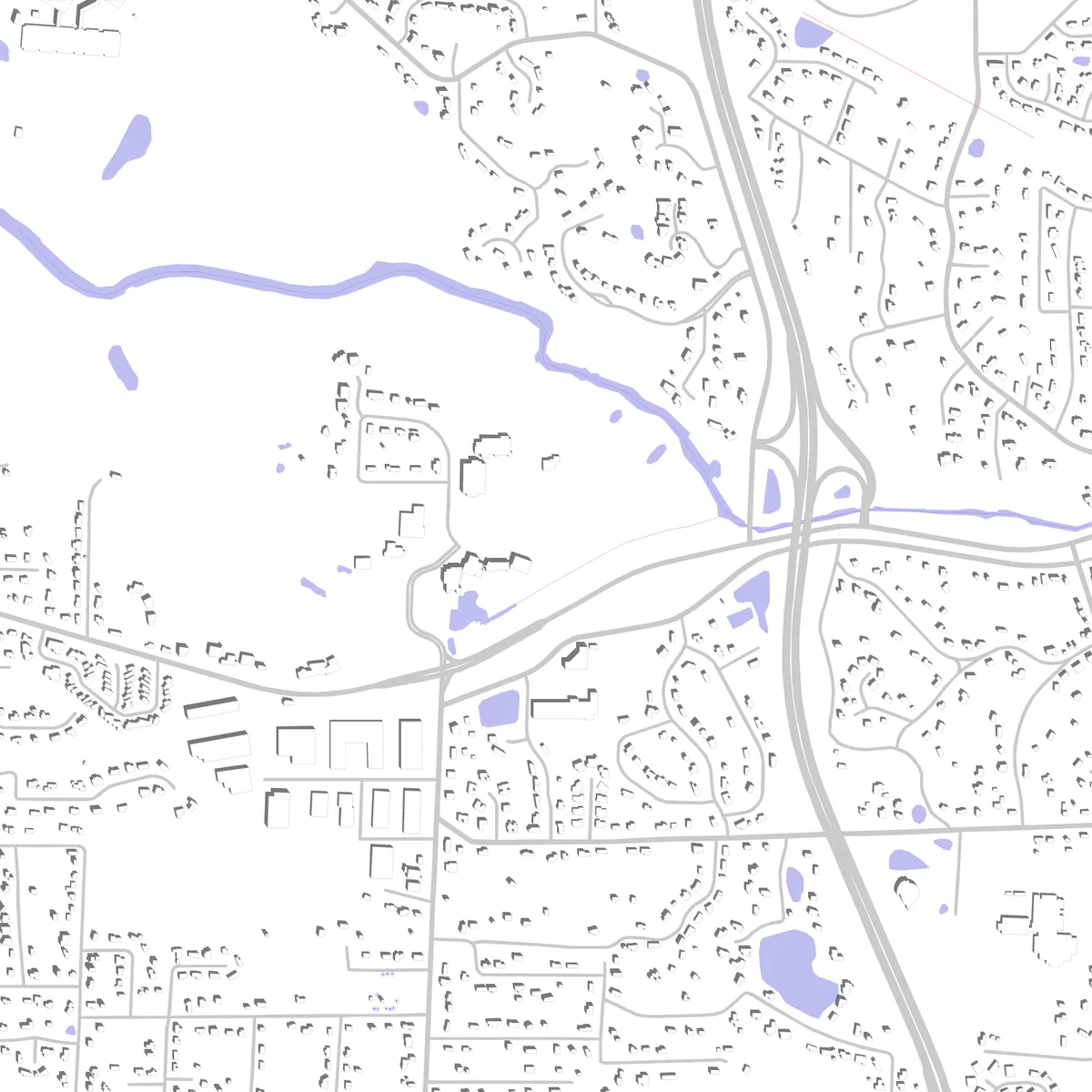 Minnetonka Lageplan (2,5 km)