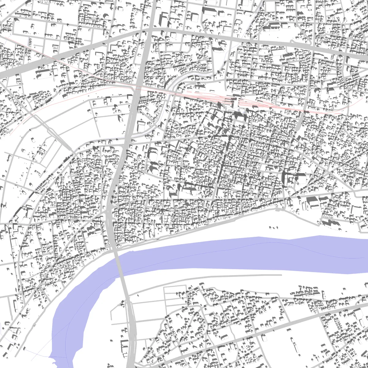 美濃加茂 敷地図 (2.5 km)
