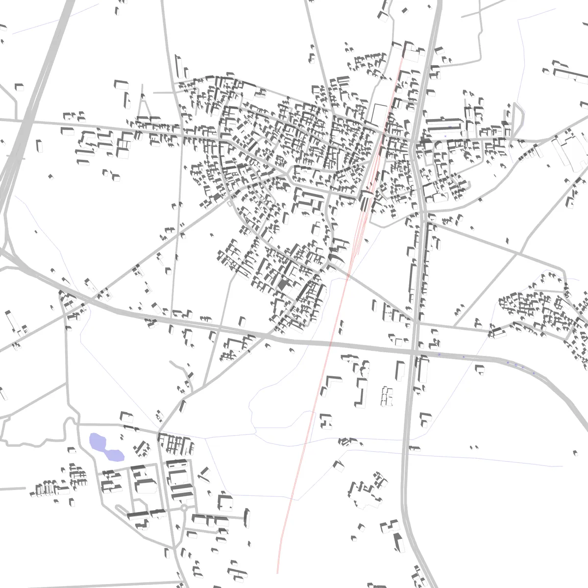 Minxiong Lageplan (2,5 km)