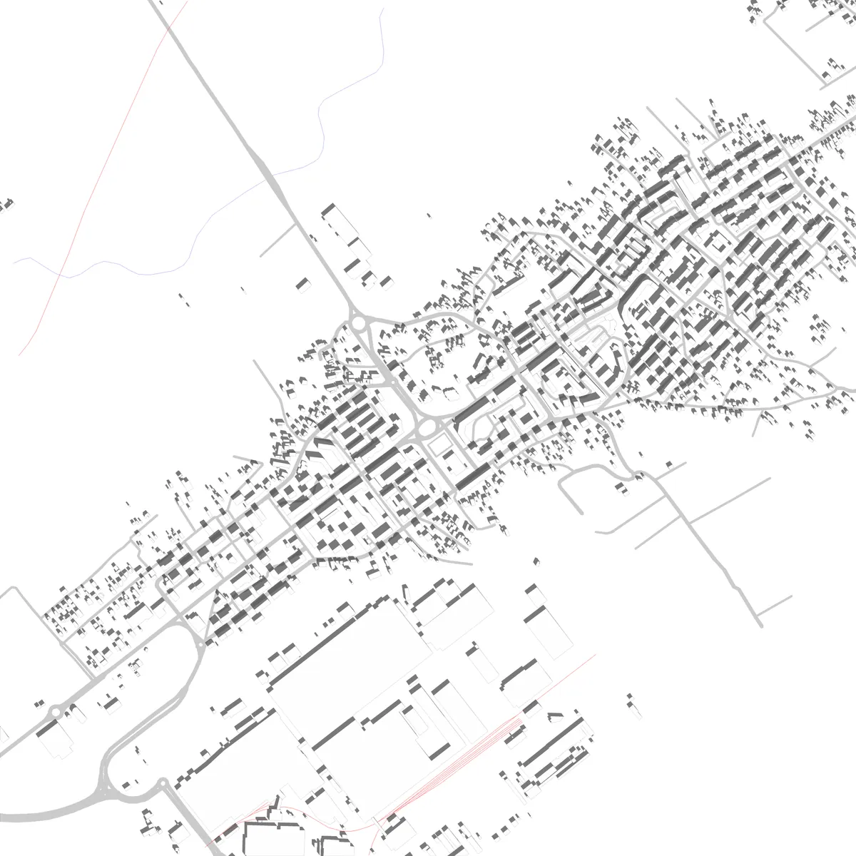 Mioveni site plan (2,5 km)