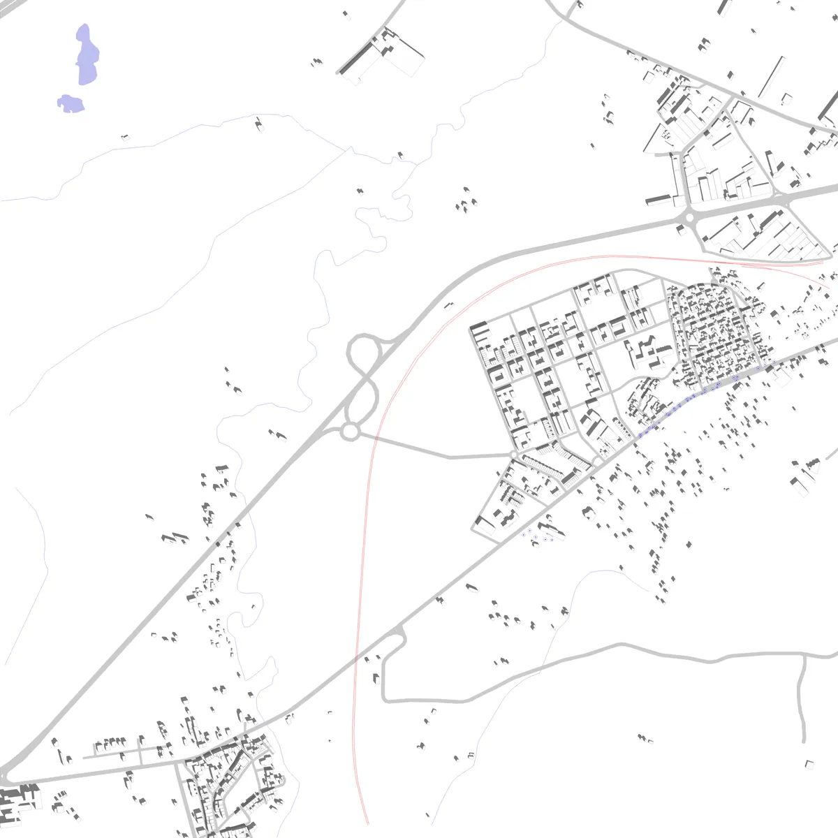 Miranda de Ebro Lageplan (2,5 km)