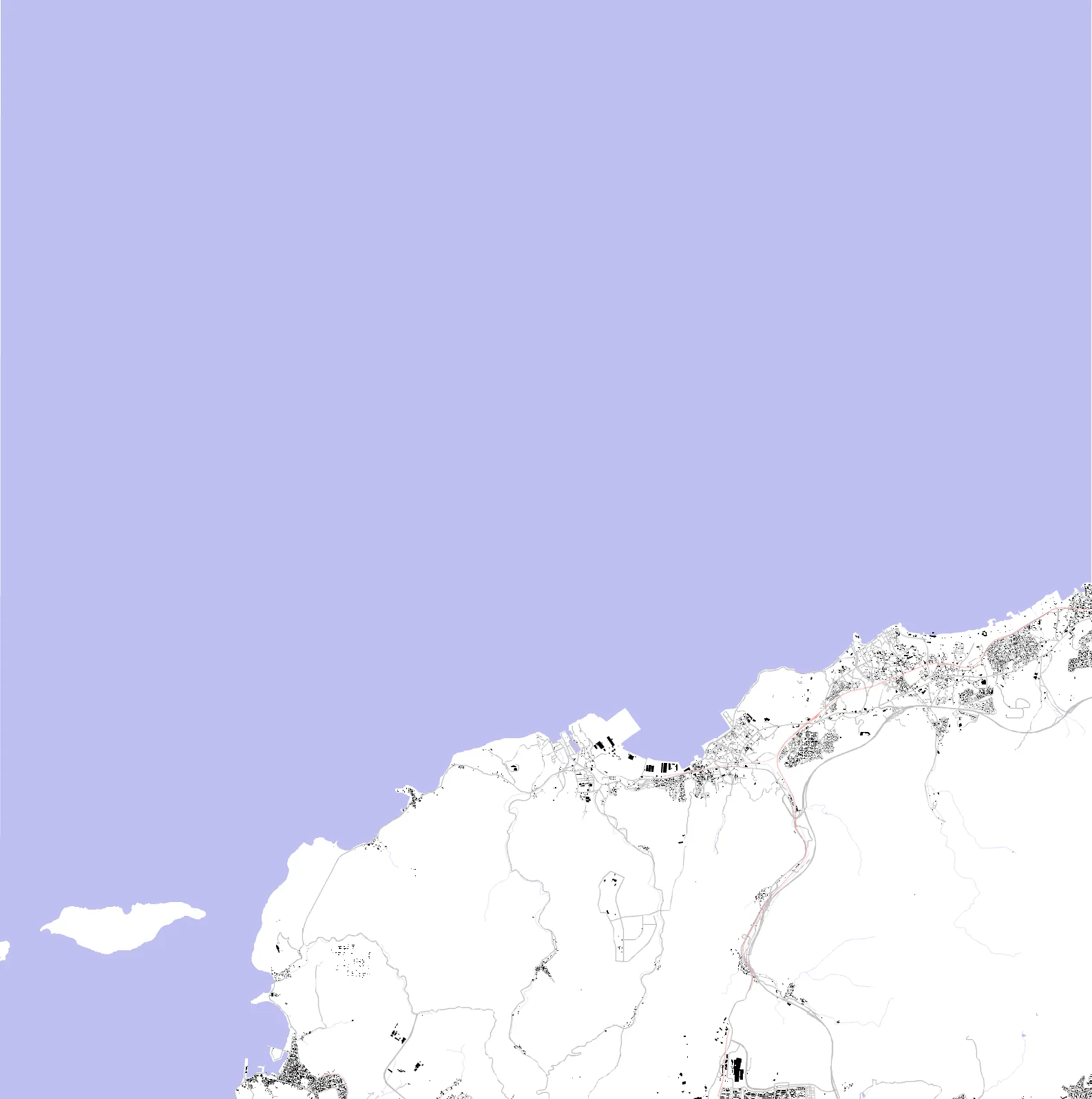 岬 図と地のプラン