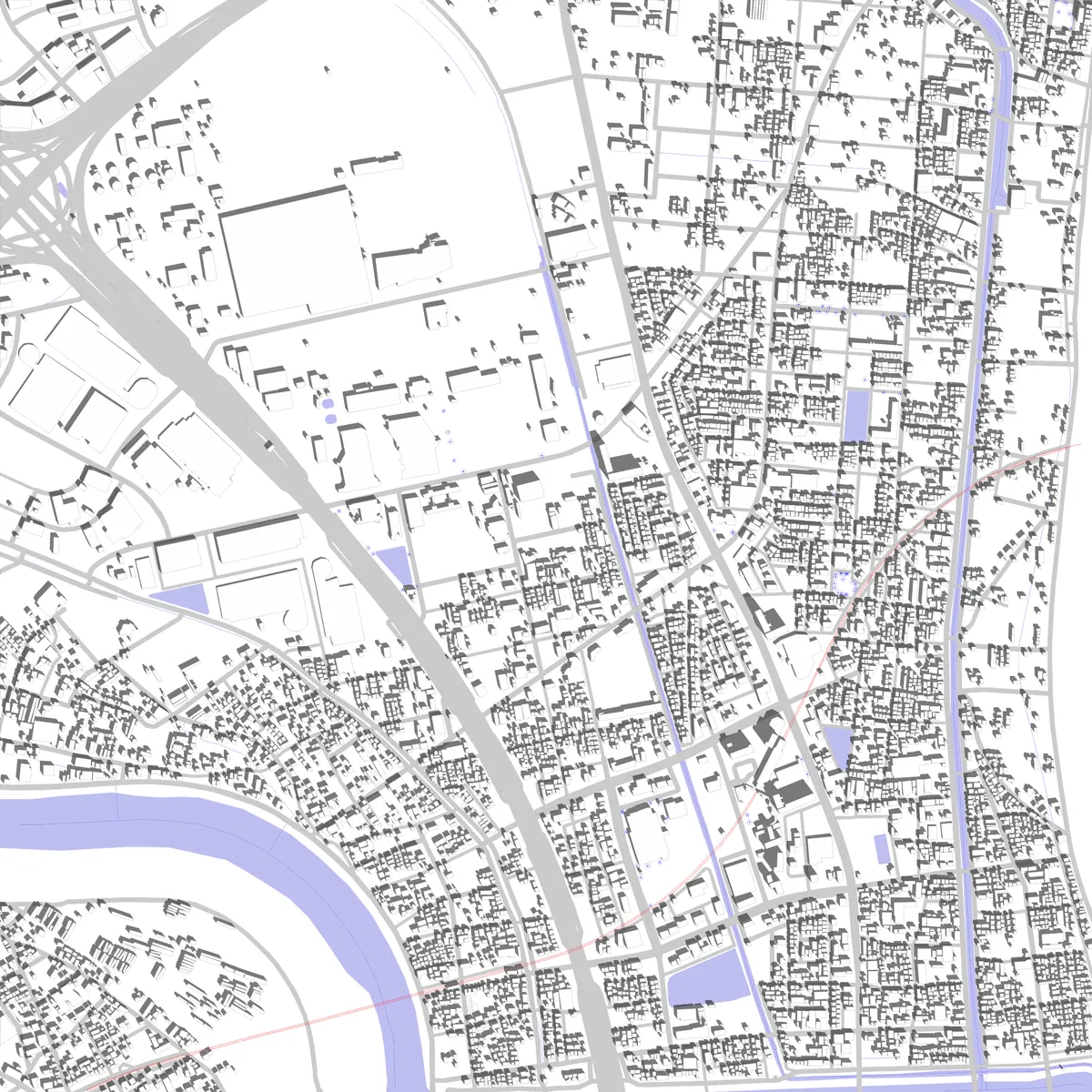 Misato Lageplan (2,5 km)