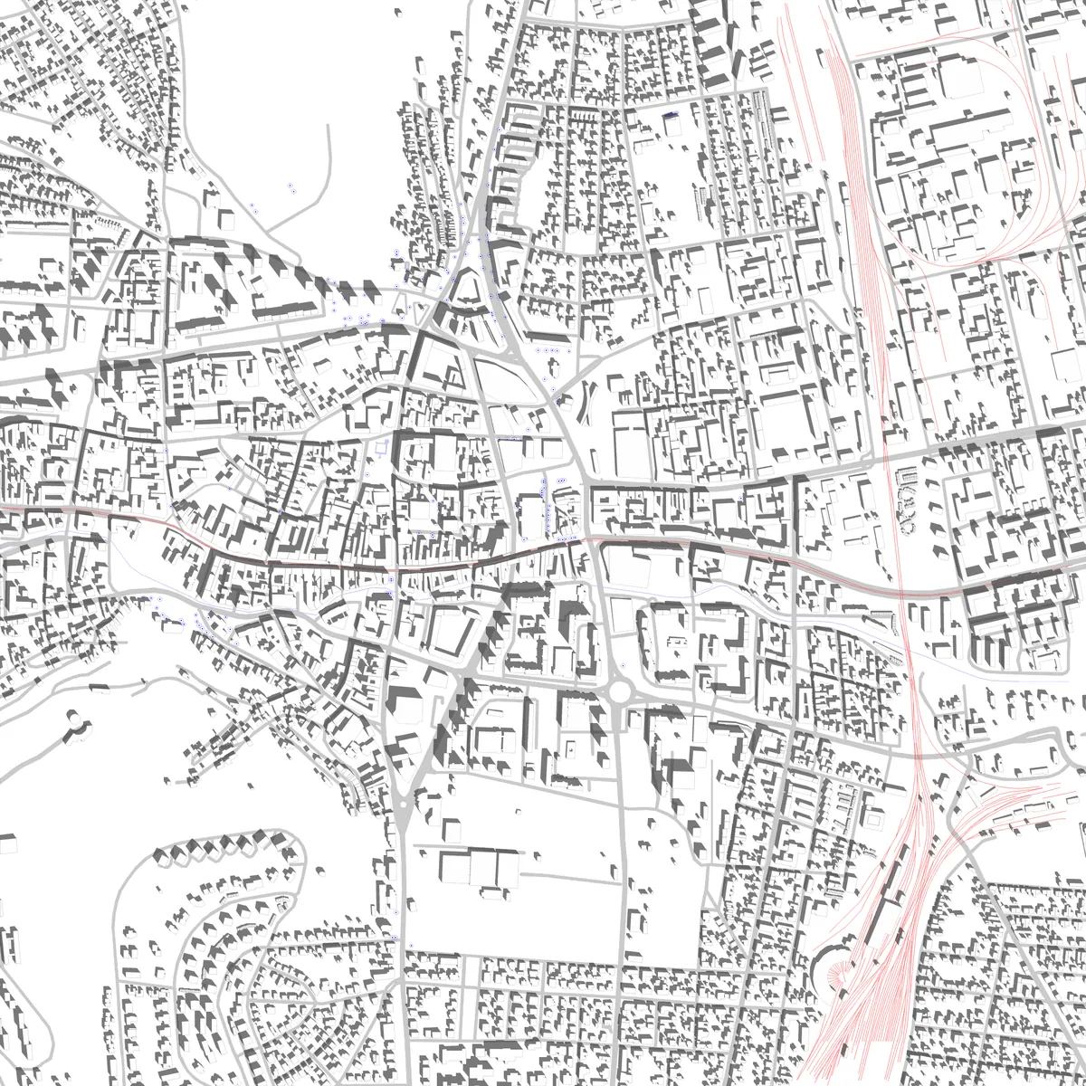 Miskolc site plan (2.5 km)