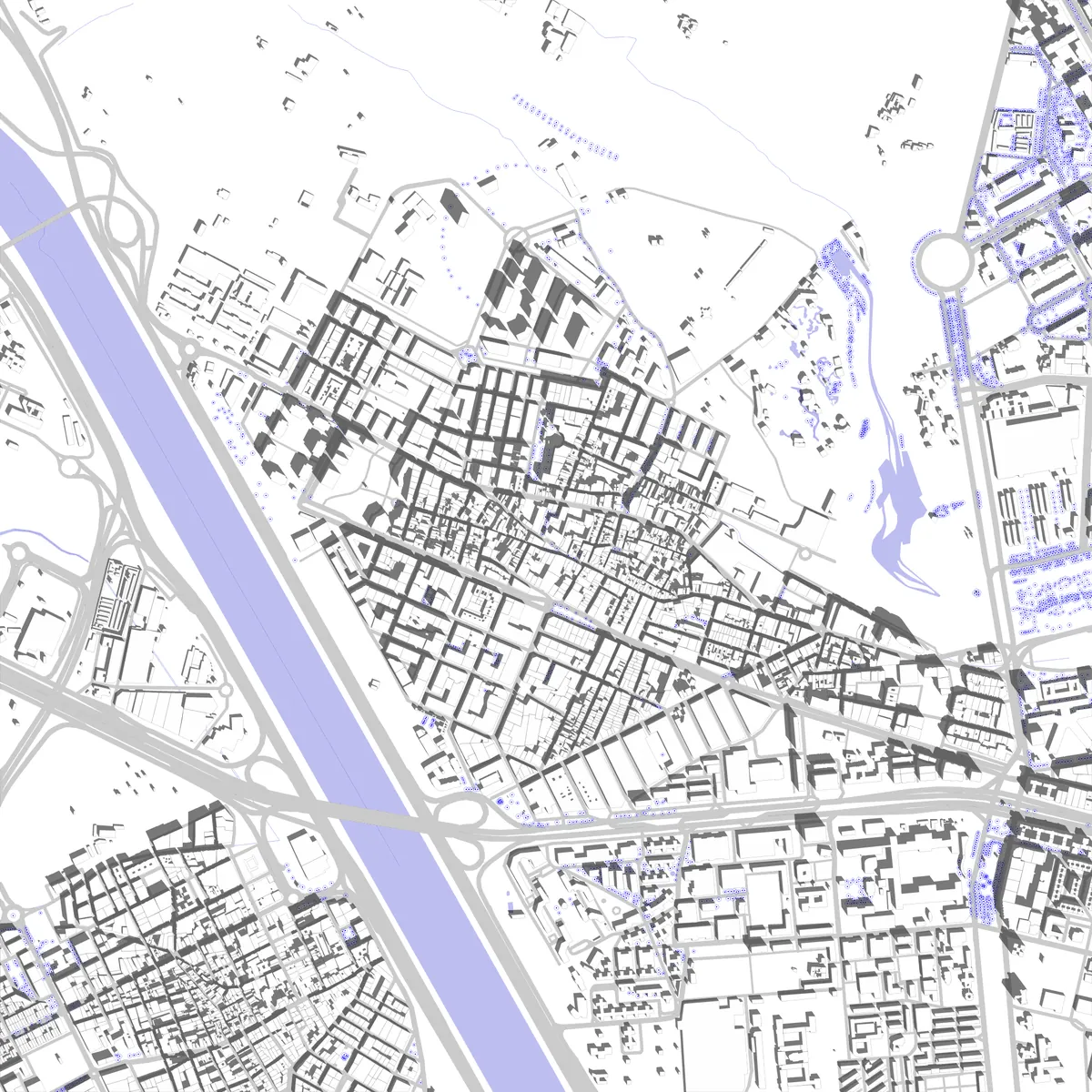 Mislata Lageplan (2,5 km)