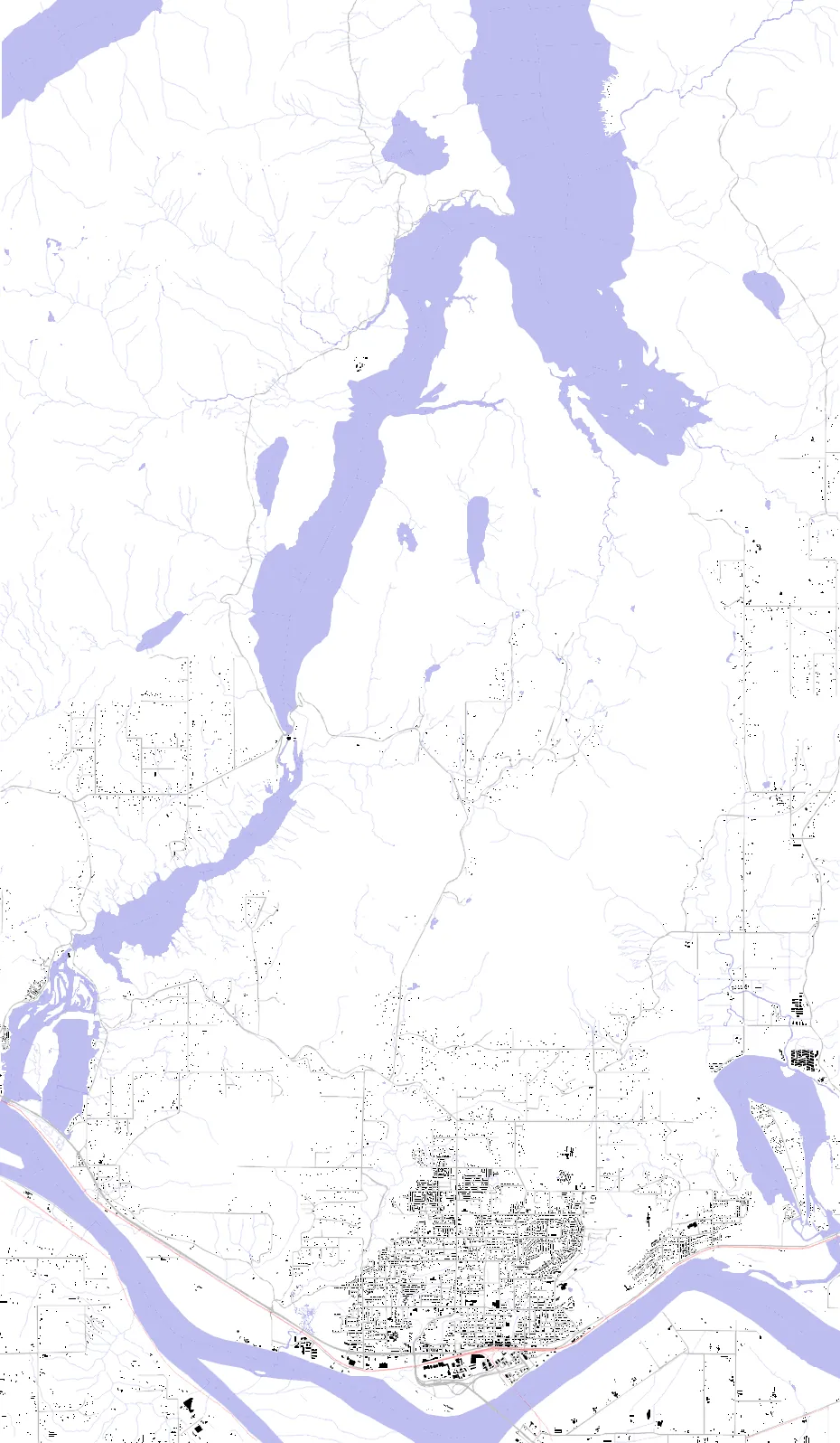 Mission figure ground plan