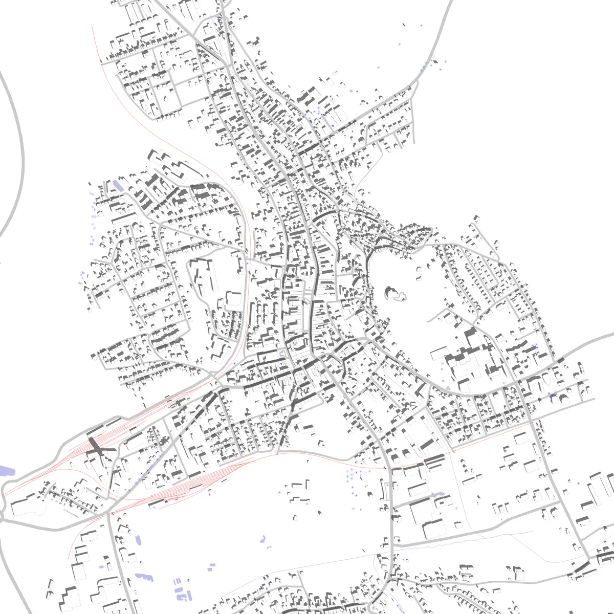 Mistelbach Lageplan (2,5 km)