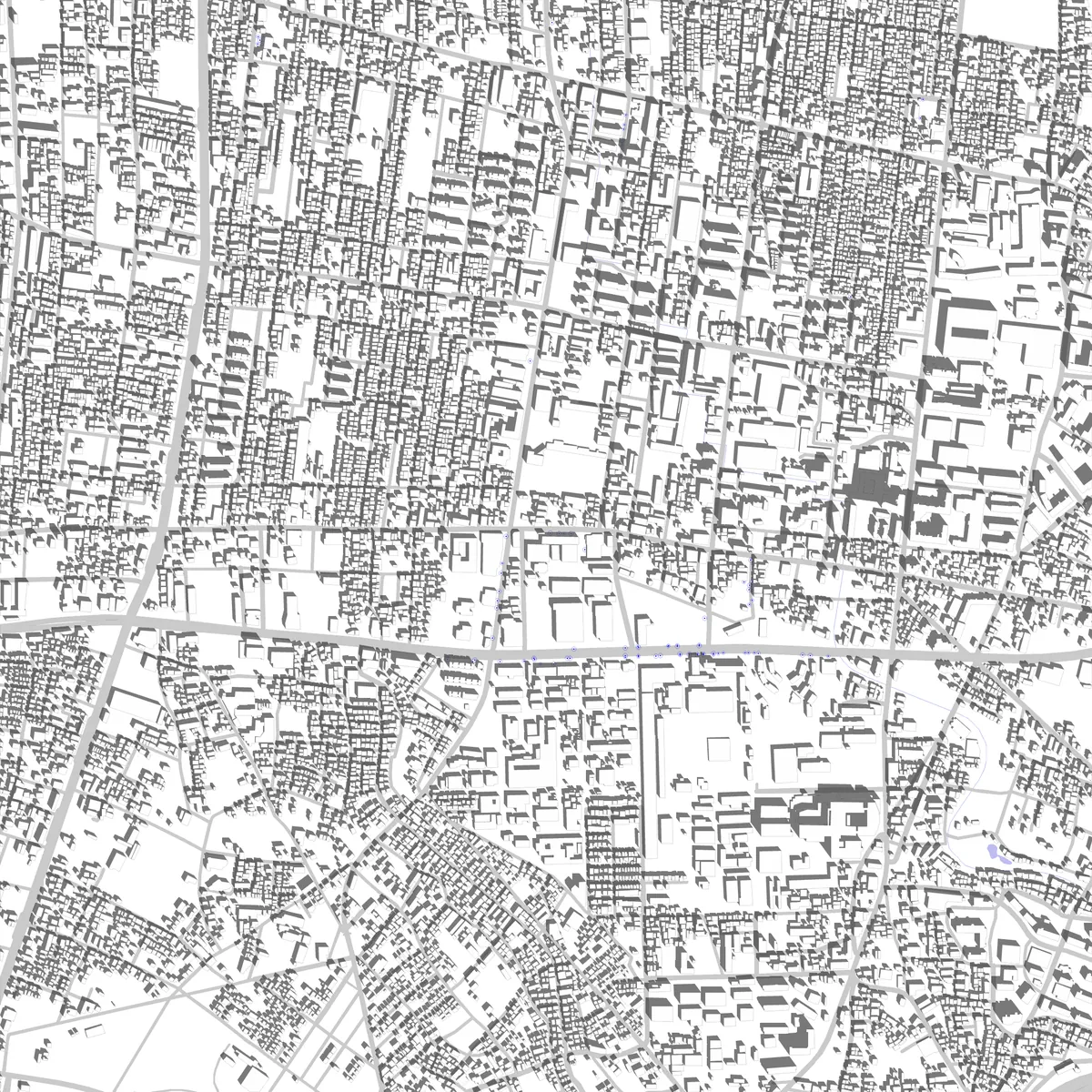 Mitaka Lageplan (2,5 km)