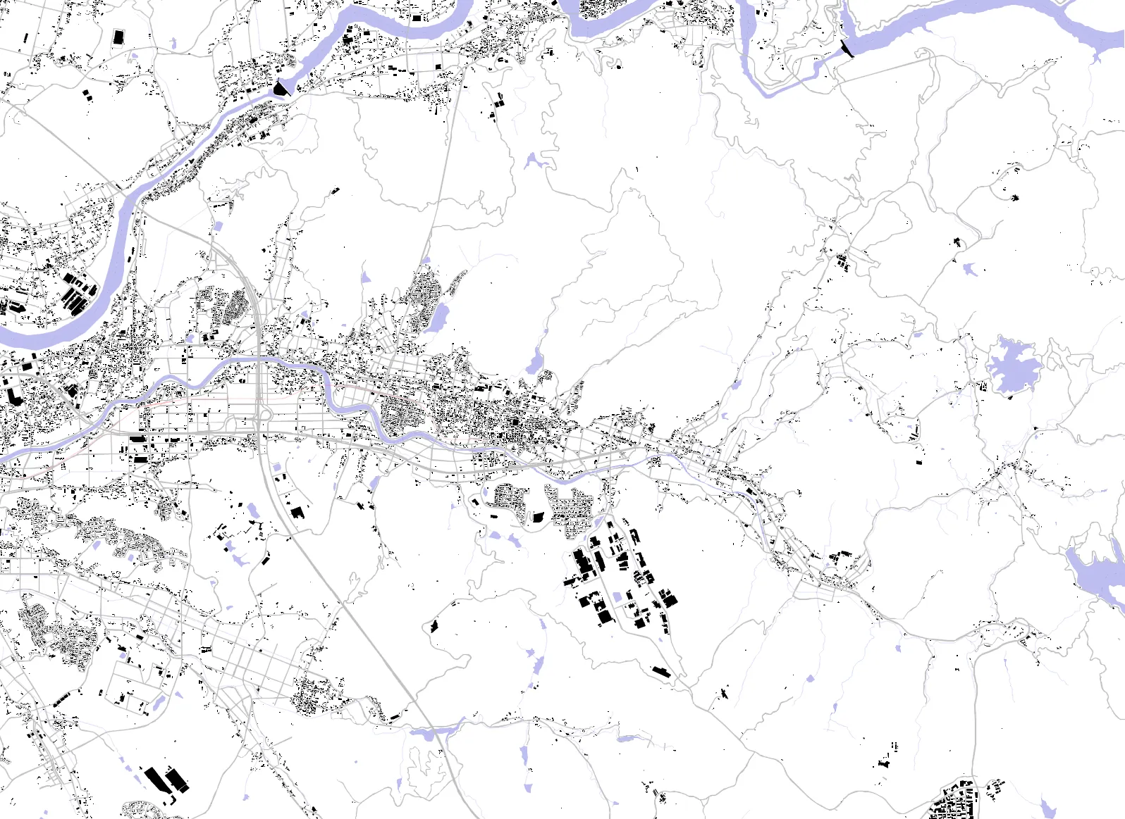 Mitake figure ground plan