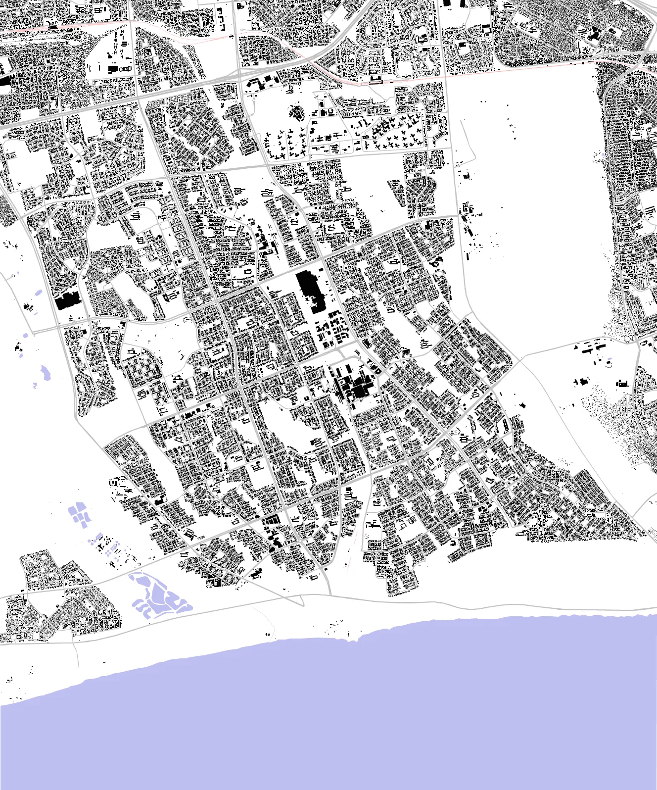 Mitchells Plain figure ground plan
