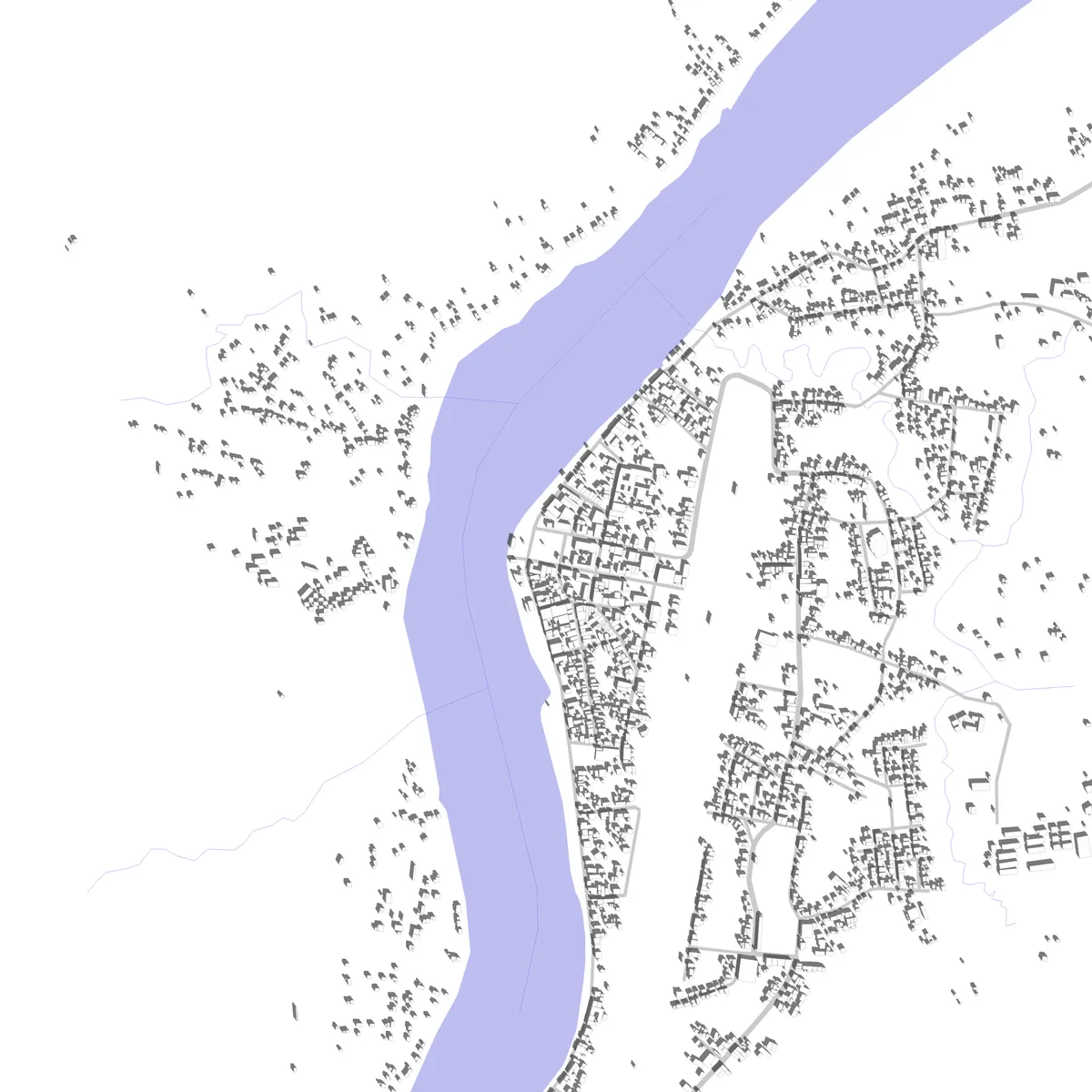 Mitú Lageplan (2,5 km)