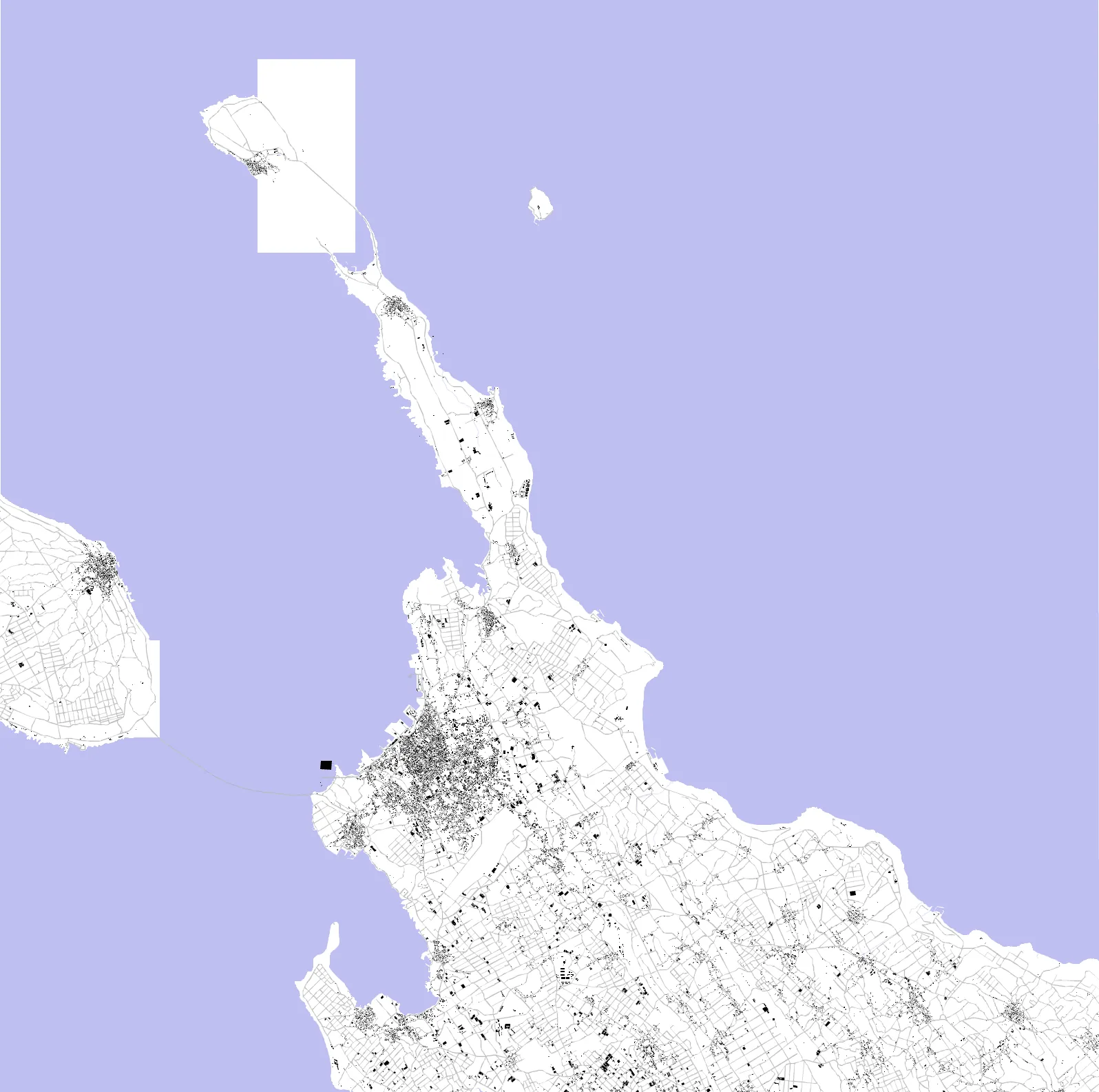 Miyakojima figure ground plan