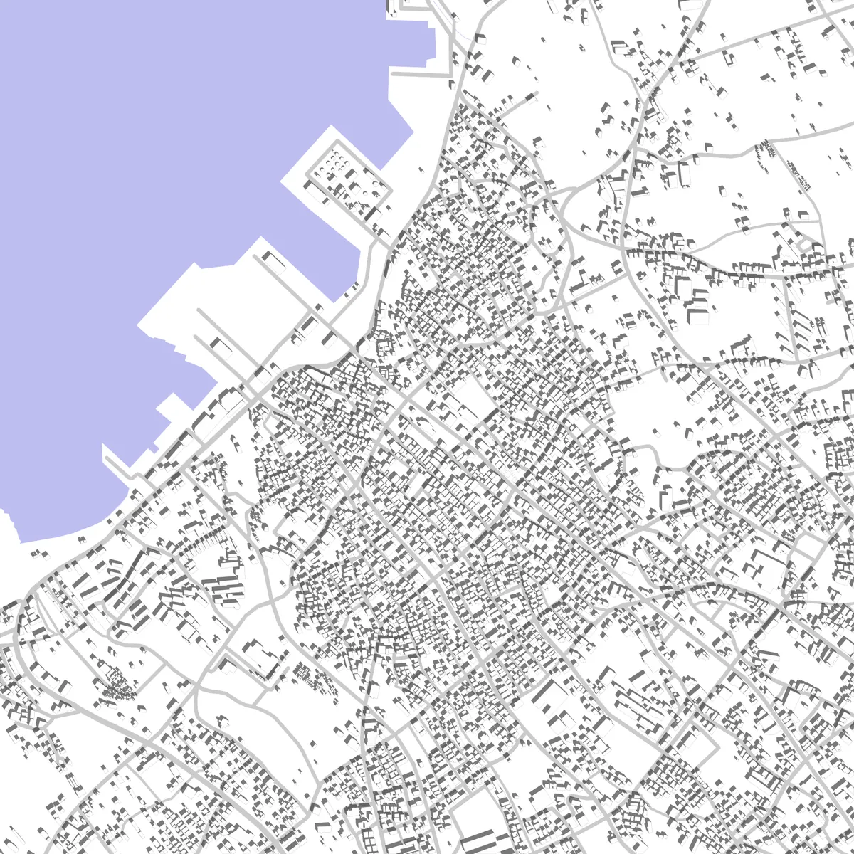 Miyakojima site plan (2.5 km)