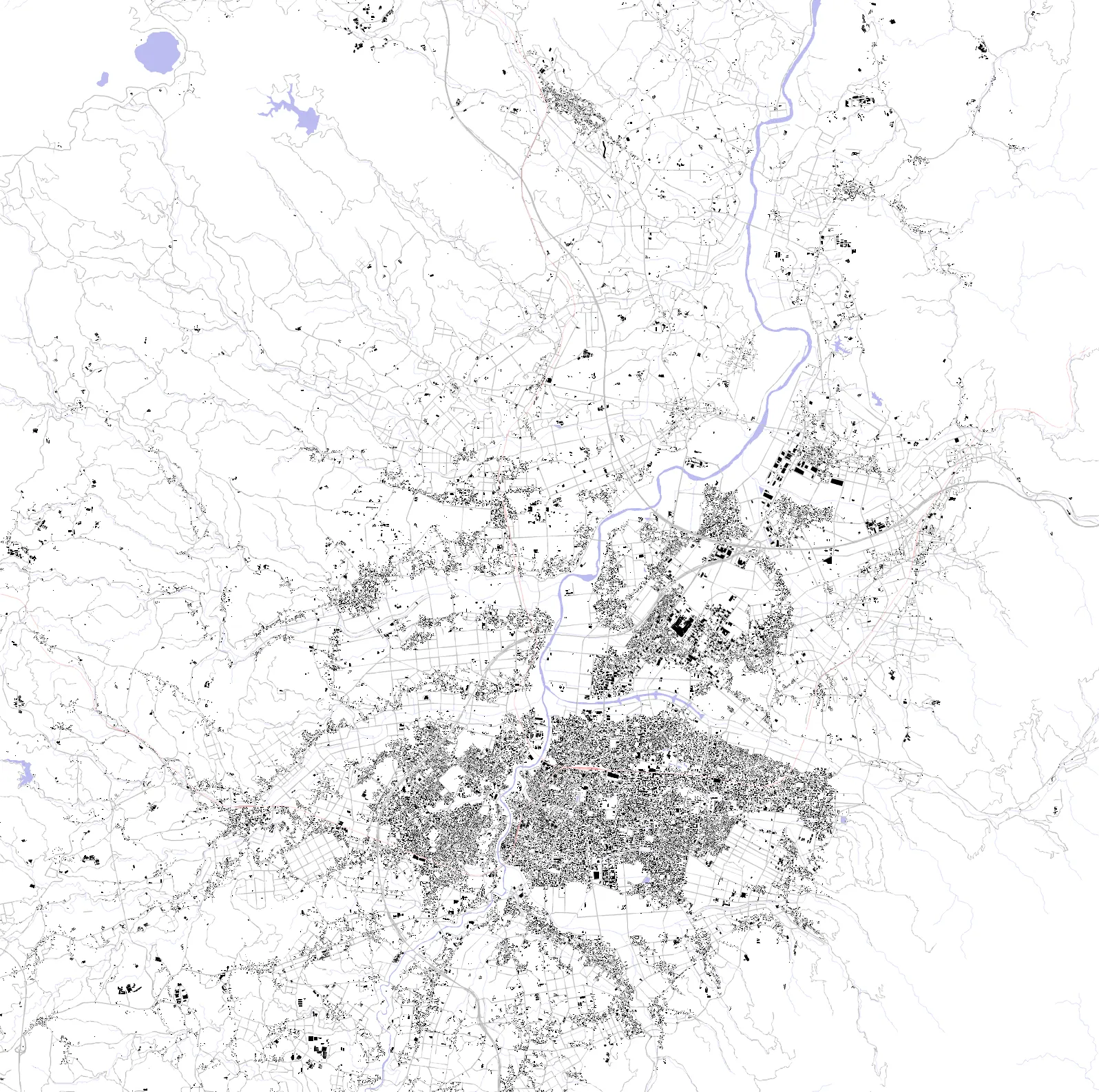都城 図と地のプラン