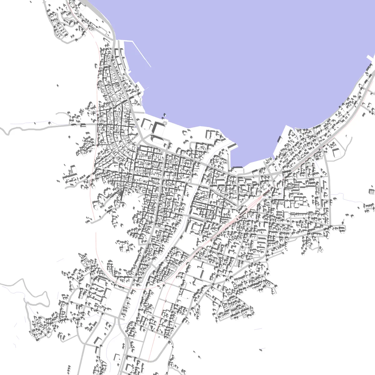 Miyazu site plan (2.5 km)
