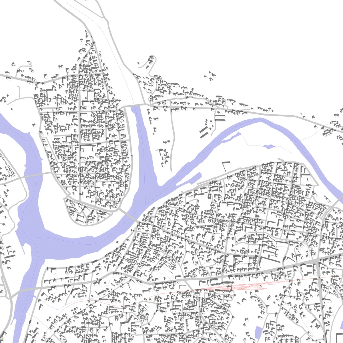 Miyoshi Lageplan (2,5 km)