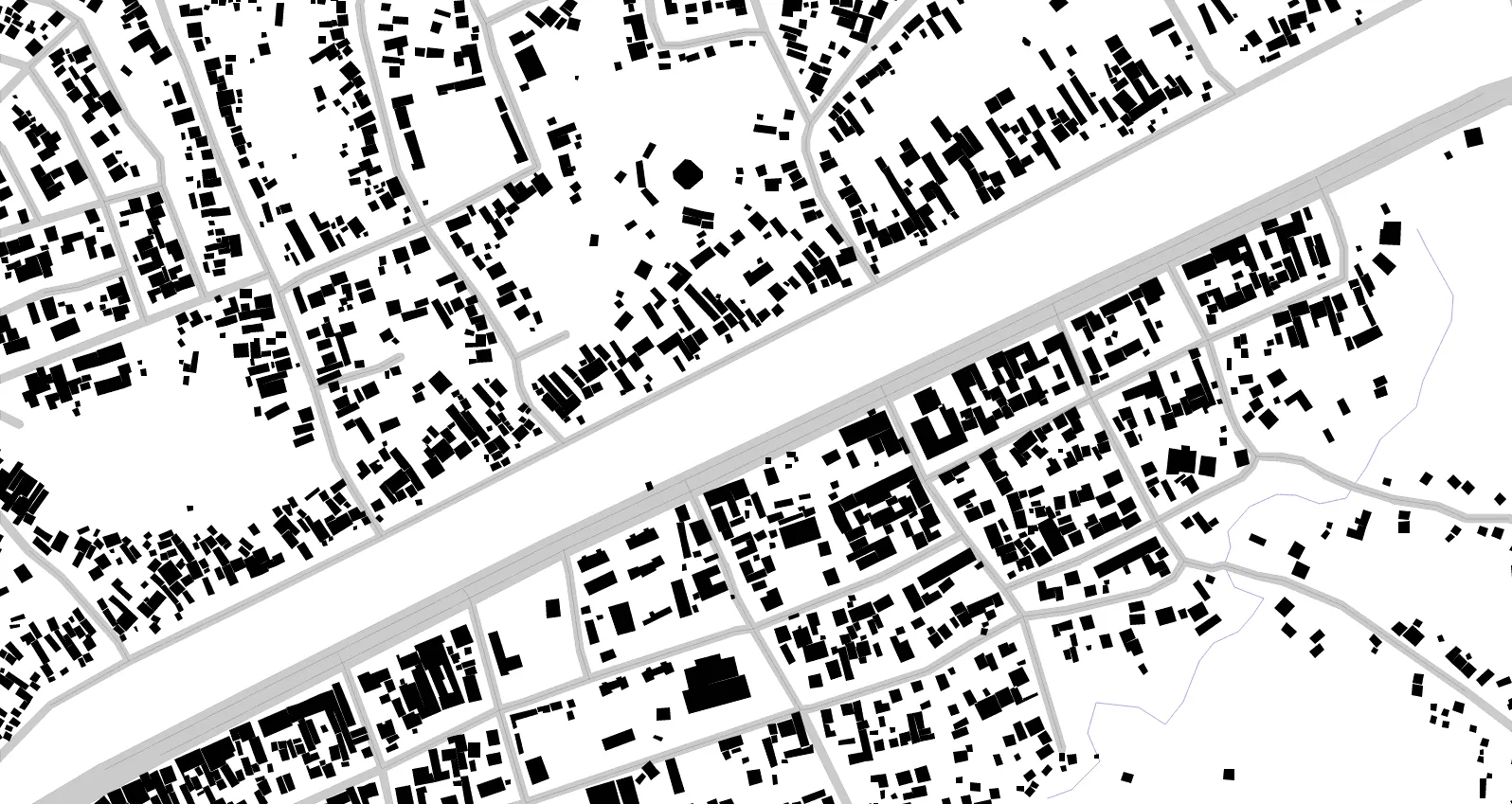 Mizan Teferi figure ground plan