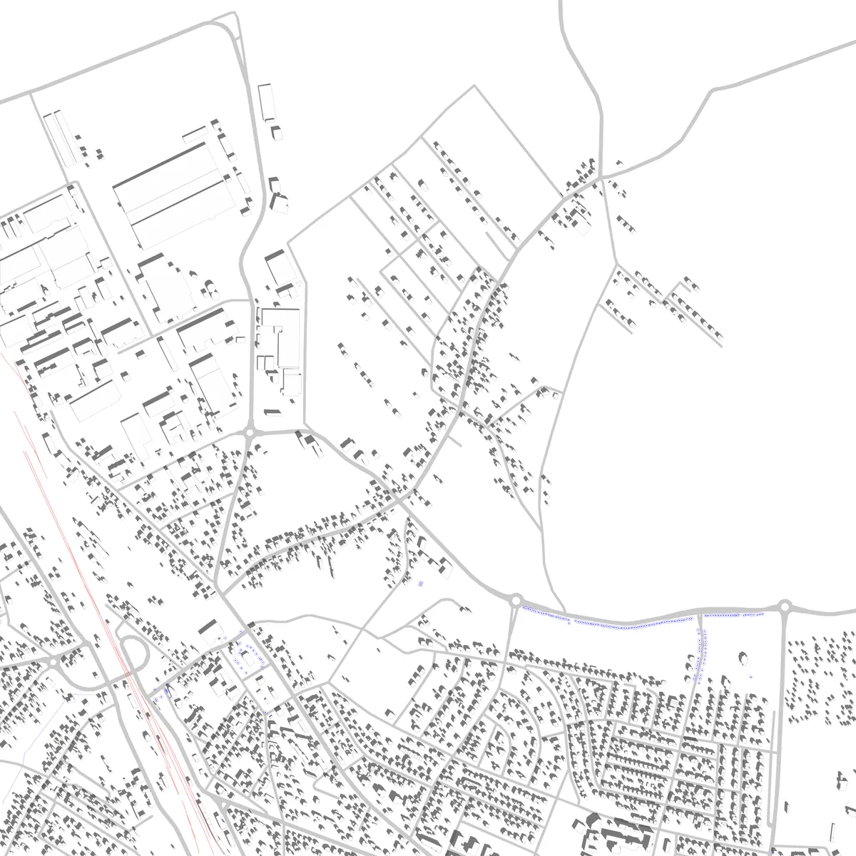 Mława Lageplan (2,5 km)