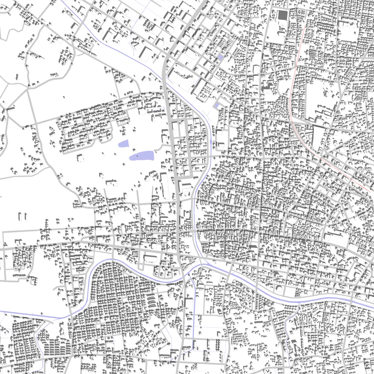 Mobara site plan (2.5 km)