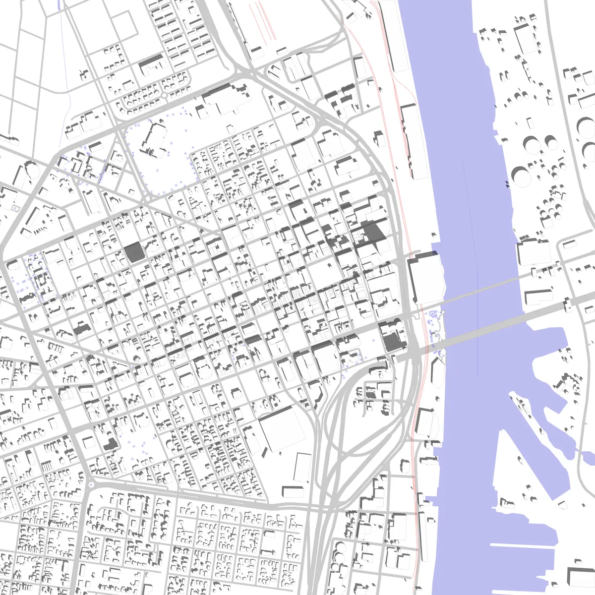 Mobile site plan (2.5 km)
