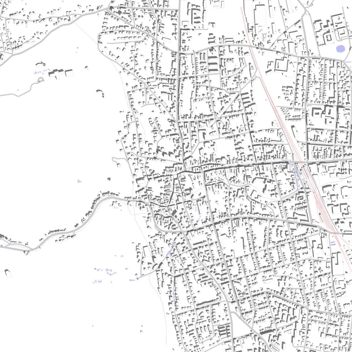 Mödling Lageplan (2,5 km)