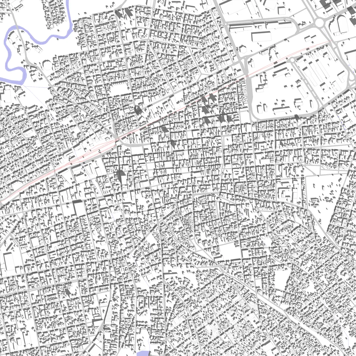 Mogi das Cruzes planta de localização (2,5 km)