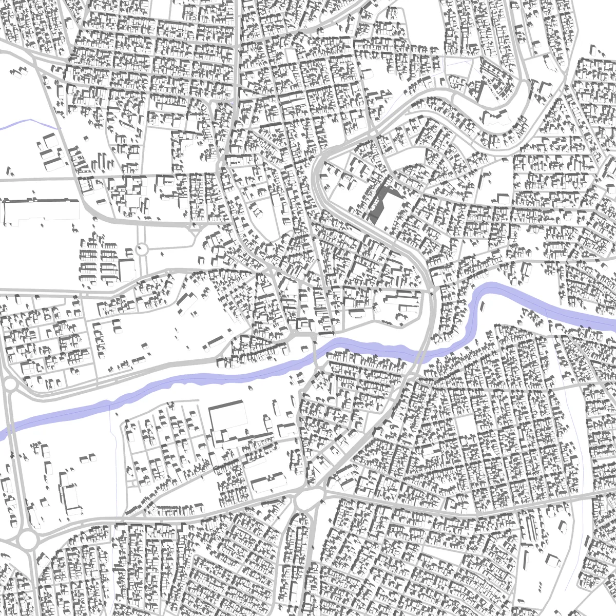 Mogi Guaçu Lageplan (2,5 km)