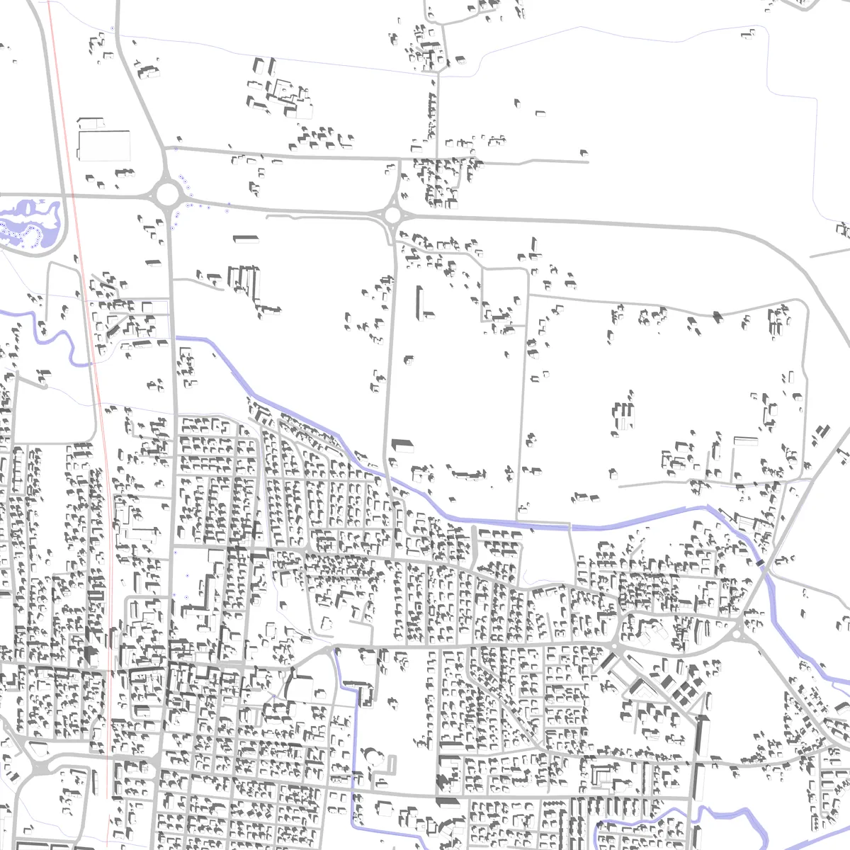 Mogliano Veneto planimetria di sito (2,5 km)