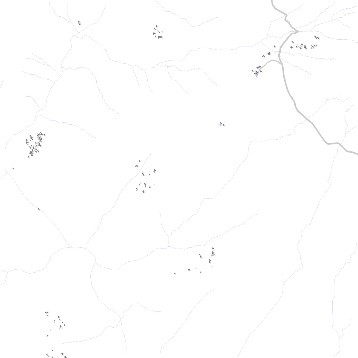 Mohale's Hoek Lageplan (2,5 km)