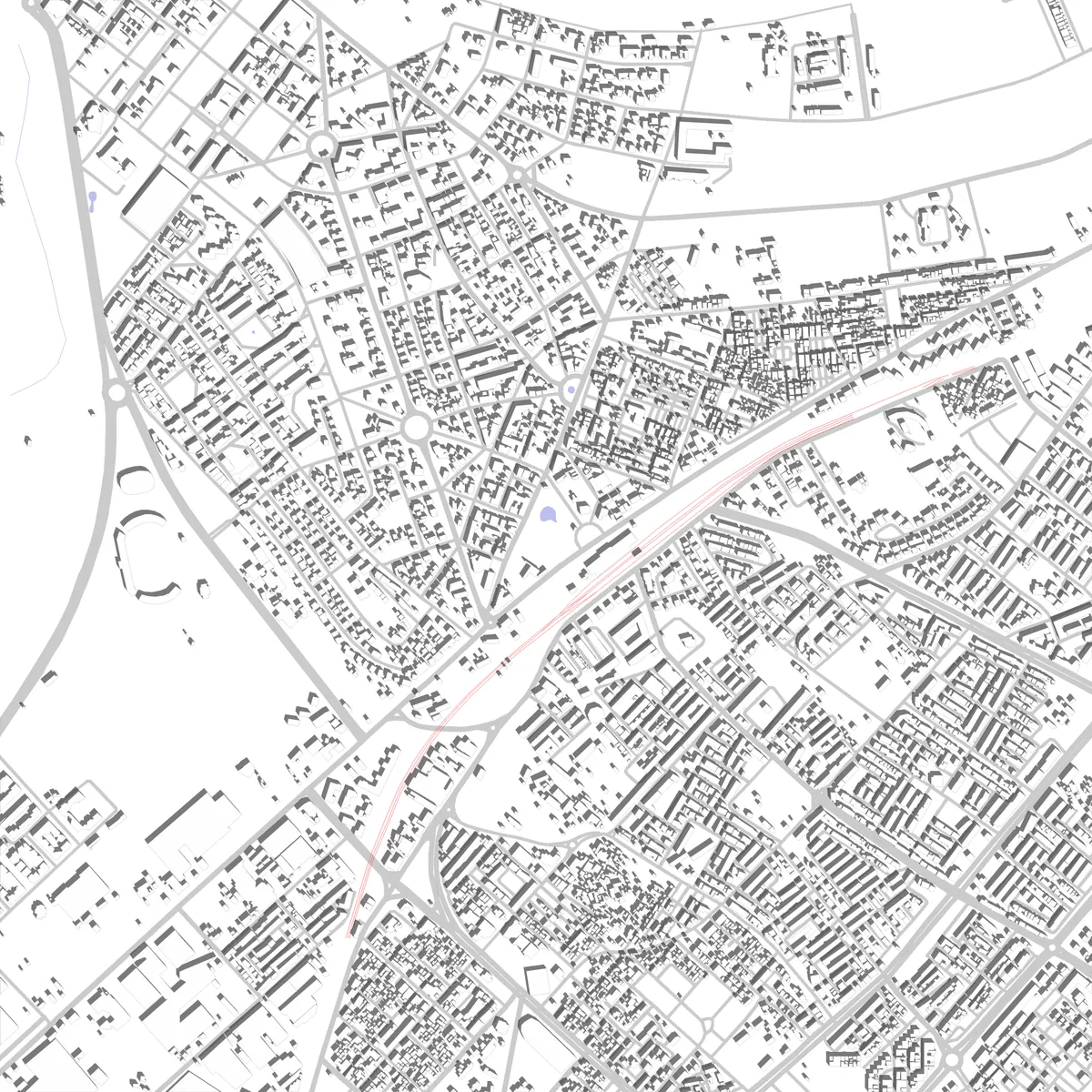 Mohammedia site plan (2.5 km)