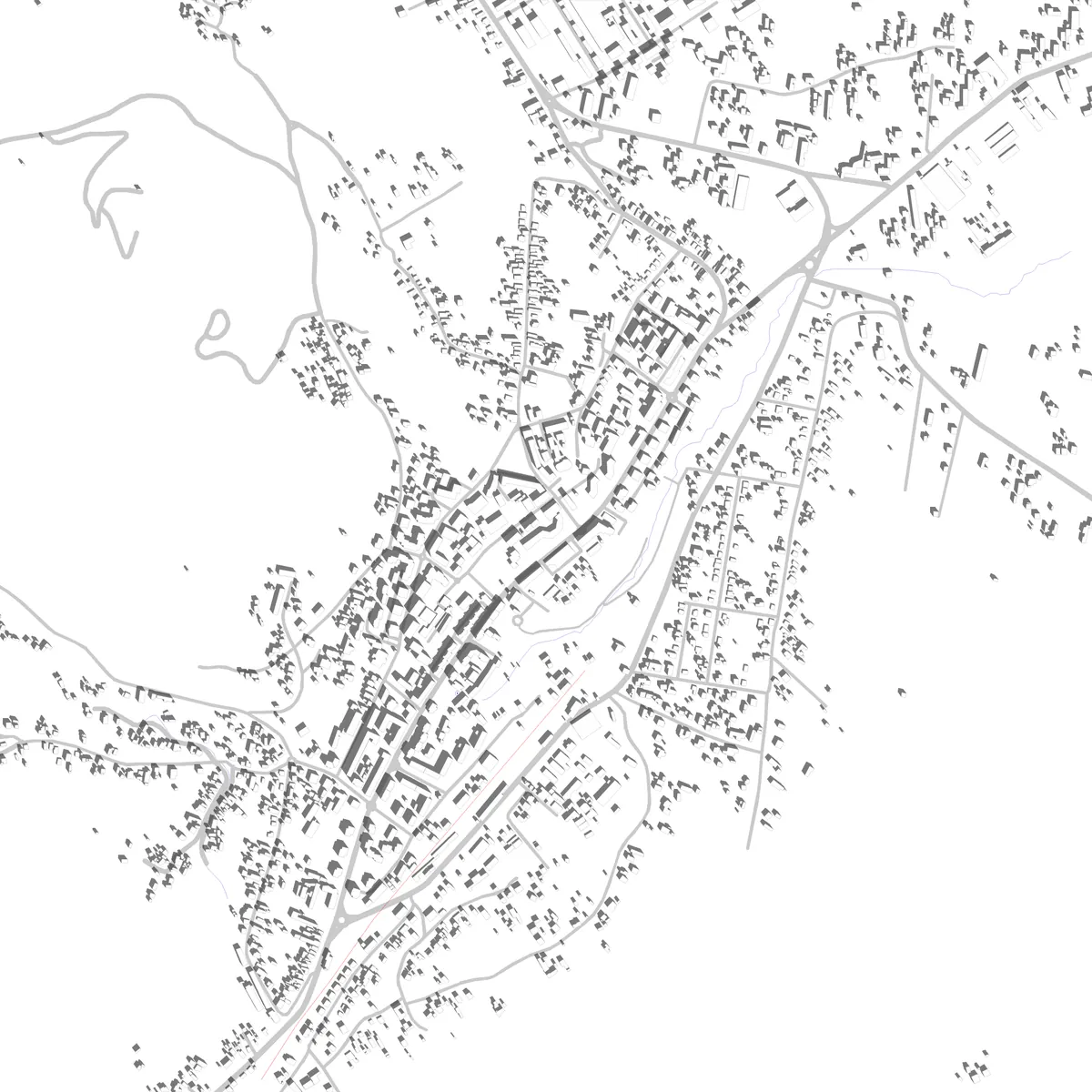 Moinești Lageplan (2,5 km)