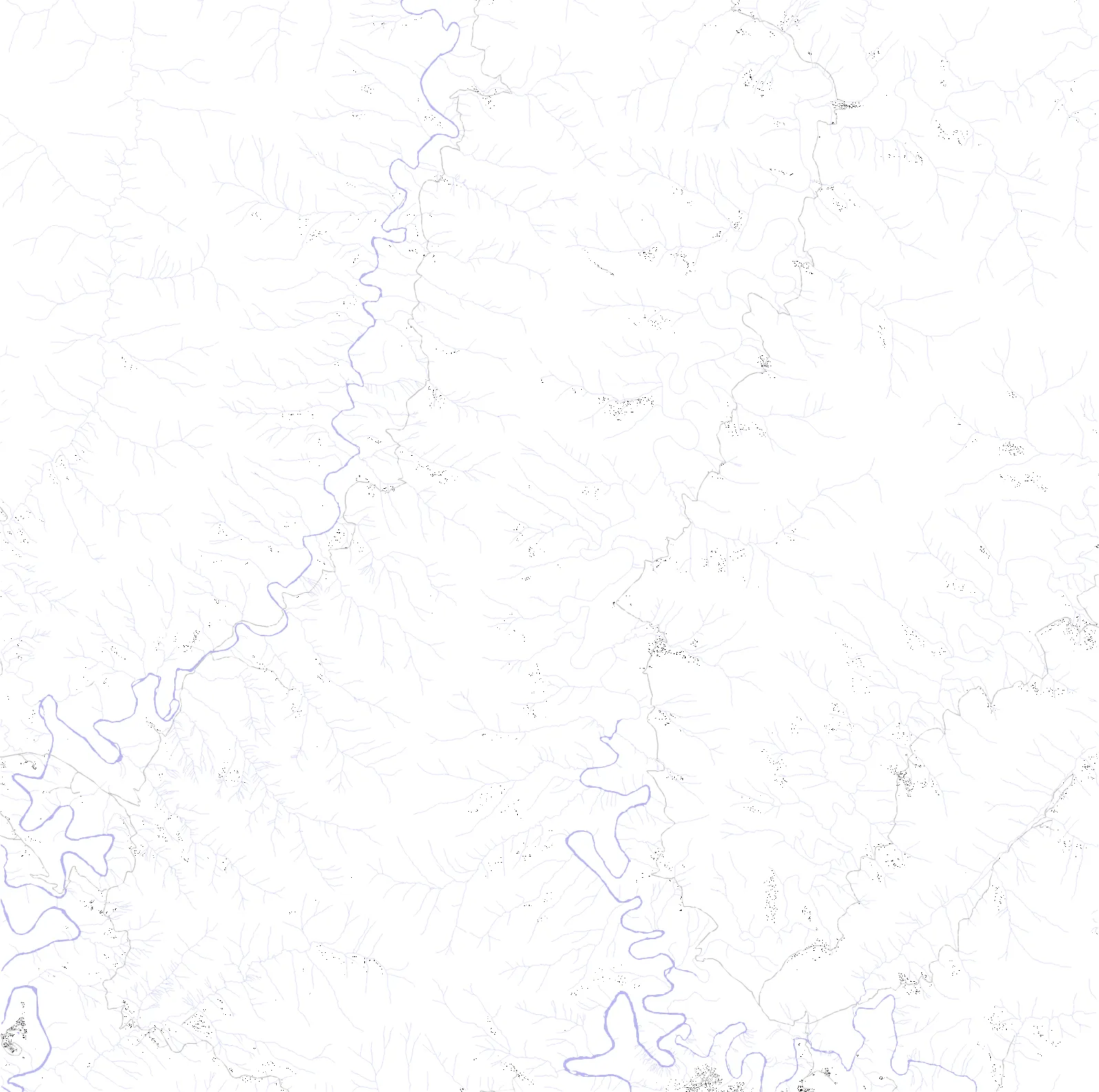 Mokhotlong figure ground plan