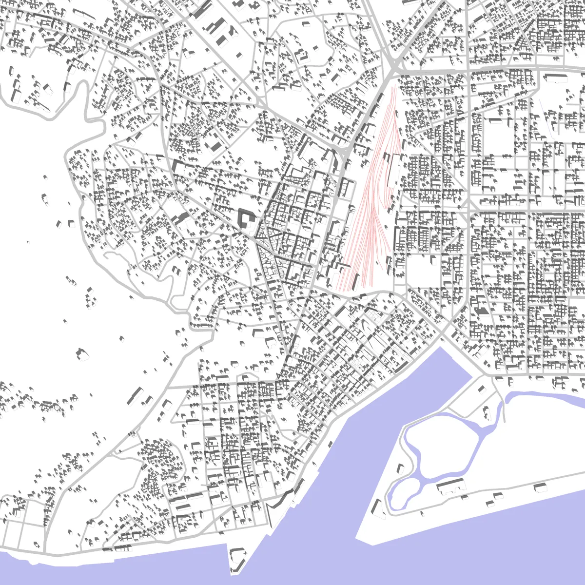 Mokpo site plan (2.5 km)