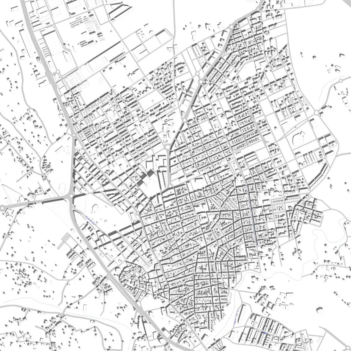 Molina de Segura Lageplan (2,5 km)